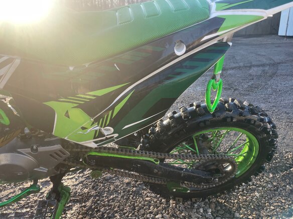 2024 BSE MX 125, зелёный, 55000 рублей - вид 10