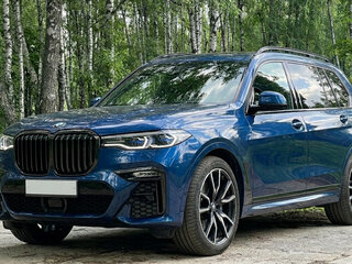 2020 BMW X7 40i I (G07), синий, 6790000 рублей, вид 3