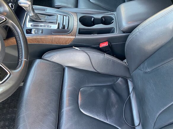 2015 Audi A4 IV (B8) Рестайлинг, белый, 1435000 рублей - вид 15