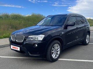 2011 BMW X3 28i xDrive II (F25), чёрный, 1080000 рублей, вид 1