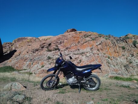 1998 Yamaha XT600, синий, 390000 рублей, вид 4