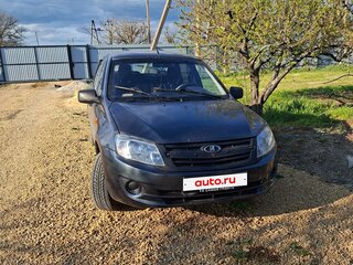 2014 Lada (ВАЗ) Granta I, серый, 370000 рублей, вид 1