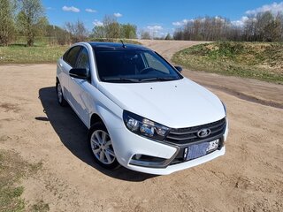 2022 Lada (ВАЗ) Vesta I, белый, 1270000 рублей, вид 2