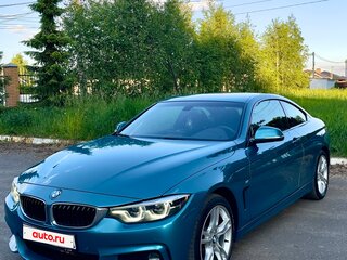 2017 BMW 4 серии 420d xDrive F32/F33/F36 Рестайлинг, синий, 3900000 рублей, вид 1