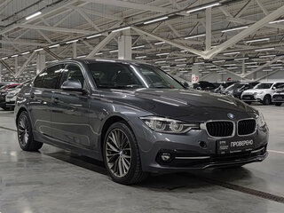 2017 BMW 3 серии 320d xDrive VI (F3x) Рестайлинг, серый, 1970000 рублей, вид 3