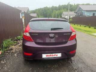 2011 Hyundai Solaris I, фиолетовый, 850000 рублей, вид 3