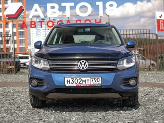 2013 Volkswagen Tiguan I Рестайлинг, синий, 1399000 рублей, вид 3