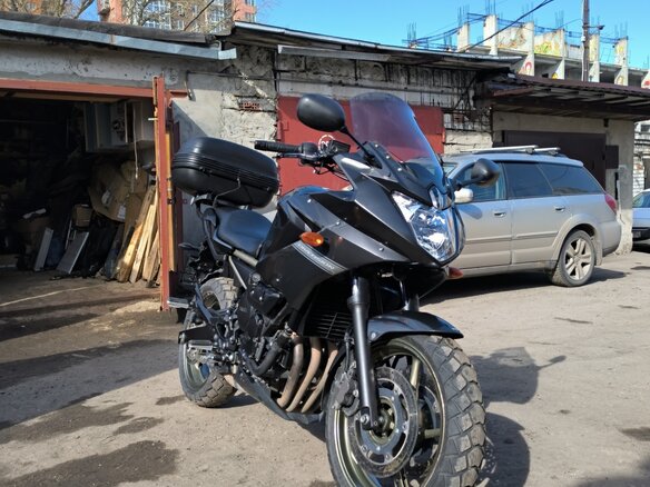2009 Yamaha XJ6 (FZ6R), чёрный, 350000 рублей - вид 5