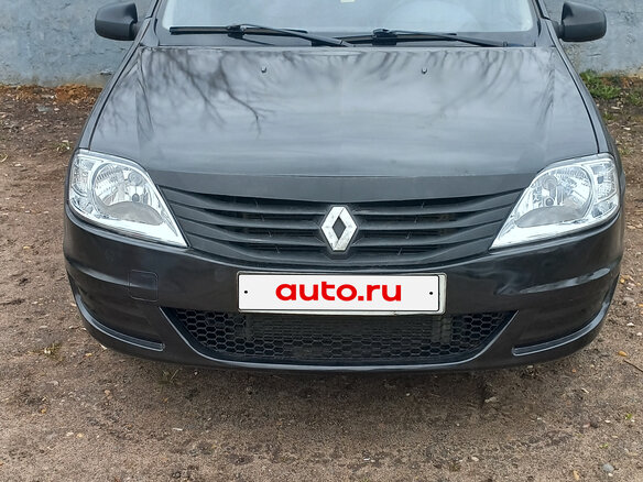 2010 Renault Logan I Рестайлинг, чёрный, 250000 рублей - вид 2