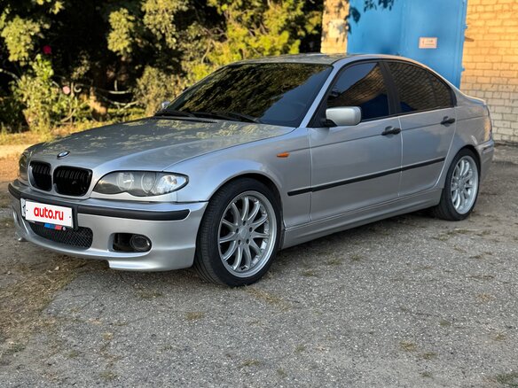 2002 BMW 3 серии N42 316i IV (E46) Рестайлинг, серебристый, 530000 рублей