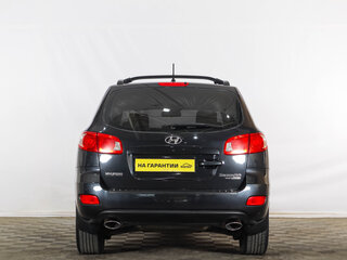 2008 Hyundai Santa Fe II, чёрный, 1099000 рублей, вид 5