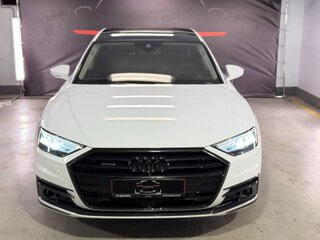 2019 Audi A8 Long 55 TFSI IV (D5), белый, 4790000 рублей, вид 5