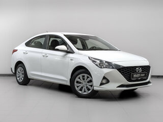 2022 Hyundai Solaris II Рестайлинг, белый, 1585000 рублей, вид 2