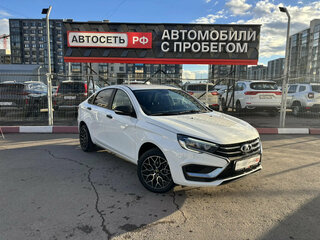 2024 Lada (ВАЗ) Vesta I Рестайлинг (NG), белый, 1236250 рублей, вид 1