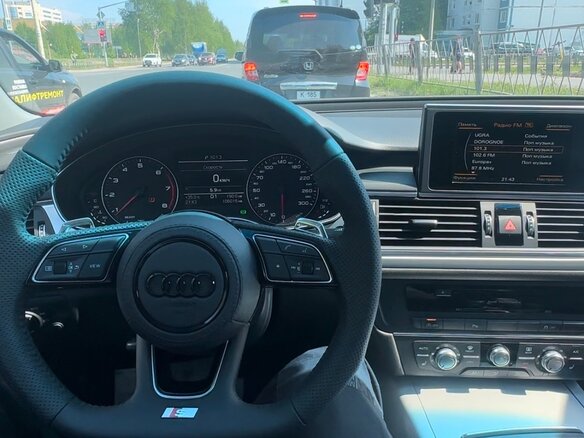 2015 Audi A6 IV (C7) Рестайлинг, чёрный, 2499999 рублей - вид 9