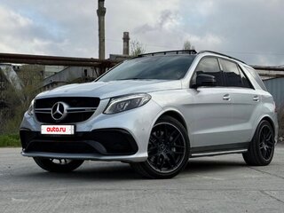 2016 Mercedes-Benz GLE AMG 63 AMG I (W166), серебристый, 3750000 рублей, вид 1