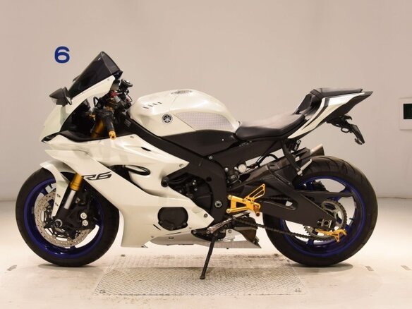2018 Yamaha YZF-R6, белый, 970000 рублей