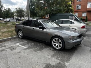 2003 BMW 7 серии 730d IV (E65/E66), серый, 660000 рублей, вид 5