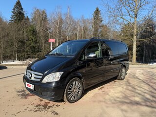 2013 Mercedes-Benz Viano Long L2 I (W639) Рестайлинг, чёрный, 2400000 рублей, вид 1