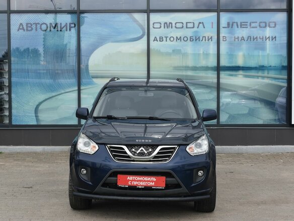 2014 Chery Tiggo (T11) I Рестайлинг (FL), синий - вид 1