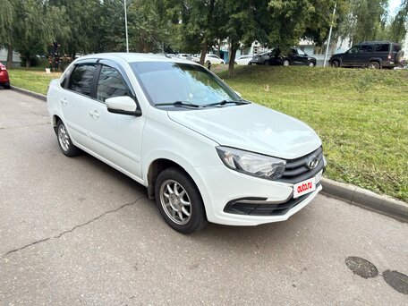 2022 Lada (ВАЗ) Granta Euro-2 I Рестайлинг, белый, 700000 рублей, вид 2