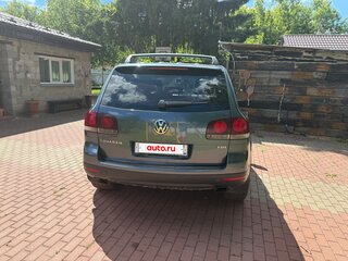 2007 Volkswagen Touareg I Рестайлинг, синий, 900000 рублей, вид 3