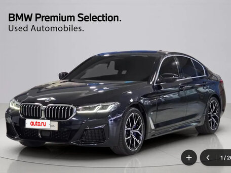 2022 BMW 5 серии Long 530Li xDrive VII (G30/G31/G38) Рестайлинг, чёрный, 4990000 рублей, вид 1