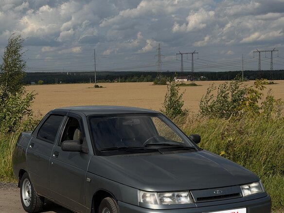 2007 Lada (ВАЗ) 2110, серый, 160000 рублей