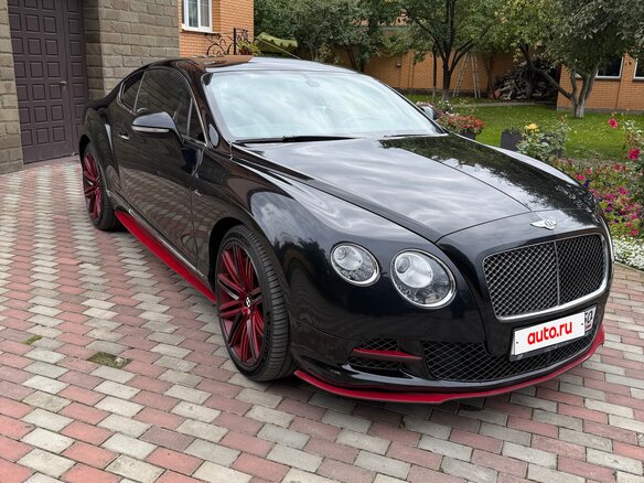2015 Bentley Continental GT Speed II, чёрный, 6800000 рублей - вид 3