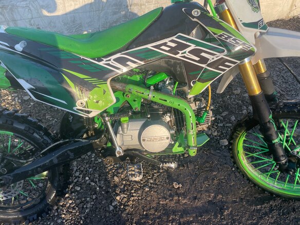 2024 BSE MX 125, зелёный, 55000 рублей - вид 14