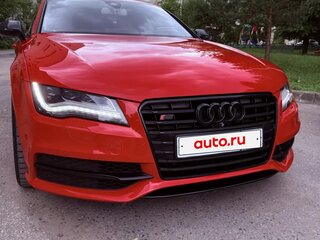 2014 Audi S7 I (4G), красный, 3700000 рублей, вид 4