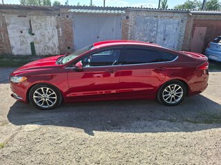 2016 Ford Fusion (North America) II Рестайлинг, красный, 1220000 рублей, вид 4