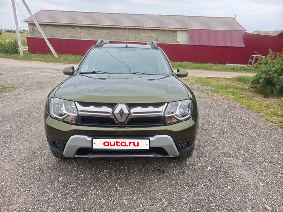 2016 Renault Duster I Рестайлинг, зелёный - вид 14