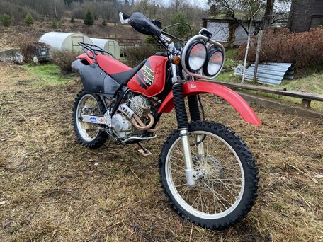 2000 Honda XR 250, красный, 250000 рублей, вид 1