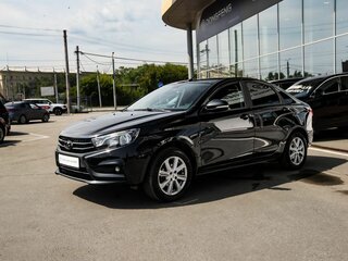 2020 Lada (ВАЗ) Vesta I, чёрный, 995000 рублей, вид 2
