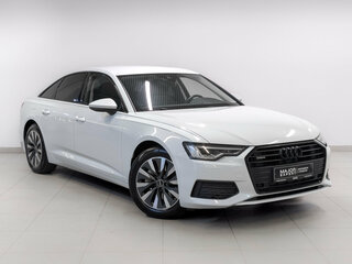 2021 Audi A6 45 TFSI V (C8), белый, 4200000 рублей, вид 3
