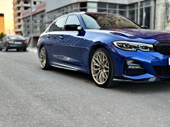 2018 BMW 3 серии 330i xDrive VII (G2x), синий - вид 5