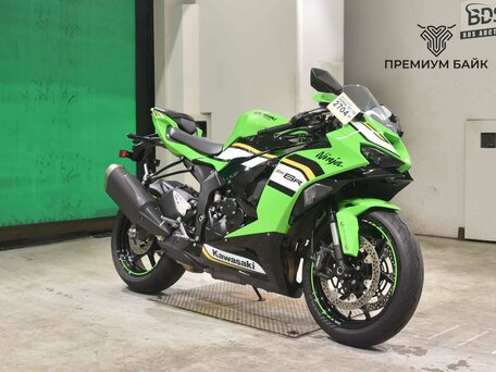 2025 Kawasaki ZX-6R Ninja, зелёный, 1447000 рублей, вид 3