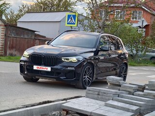 2020 BMW X5 30d IV (G05/G18), синий, 7000000 рублей, вид 3