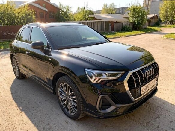 2018 Audi Q3 45 TFSI II (F3), чёрный, 3400000 рублей - вид 6