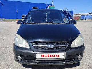 2008 Hyundai Getz I Рестайлинг, чёрный, 400000 рублей, вид 1