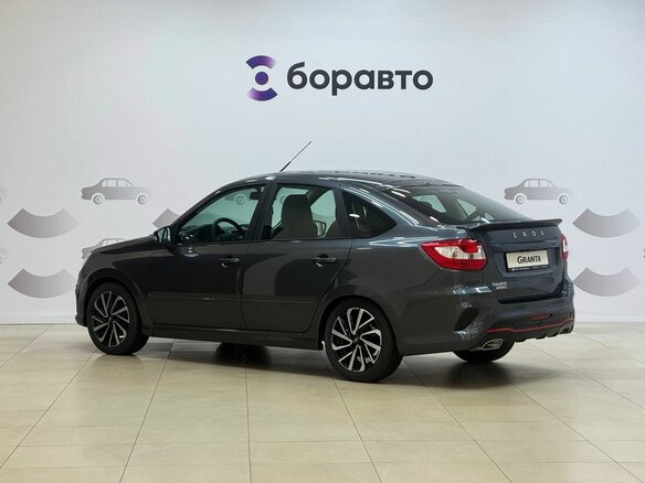 2025 Lada (ВАЗ) Granta Sport I Рестайлинг, серый, 1692000 рублей - вид 4