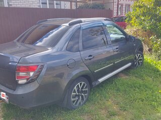 2014 Lada (ВАЗ) Granta I, серый, 380000 рублей, вид 3