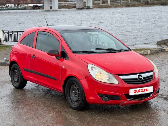 2007 Opel Corsa D, красный, 170000 рублей - вид 3