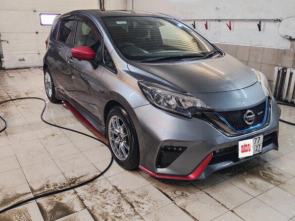 2018 Nissan Note Nismo e-Power II Рестайлинг, серый, 1320000 рублей