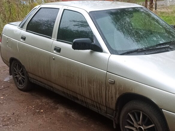 2007 Lada (ВАЗ) 2110, серебристый, 130000 рублей - вид 2
