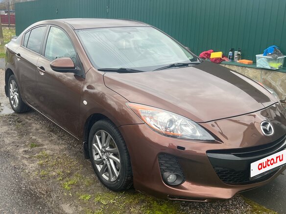 2012 Mazda 3 II (BL) Рестайлинг, коричневый, 903000 рублей - вид 1