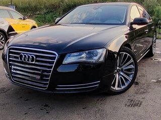 2010 Audi A8 III (D4), чёрный, 1350000 рублей, вид 1