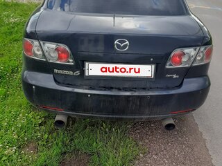 2006 Mazda 6 I (GG) Рестайлинг, чёрный, 300000 рублей, вид 3