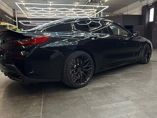 2019 BMW 8 серии Gran Coupe M850i xDrive II (G14/G15/G16), чёрный, 8490000 рублей, вид 4